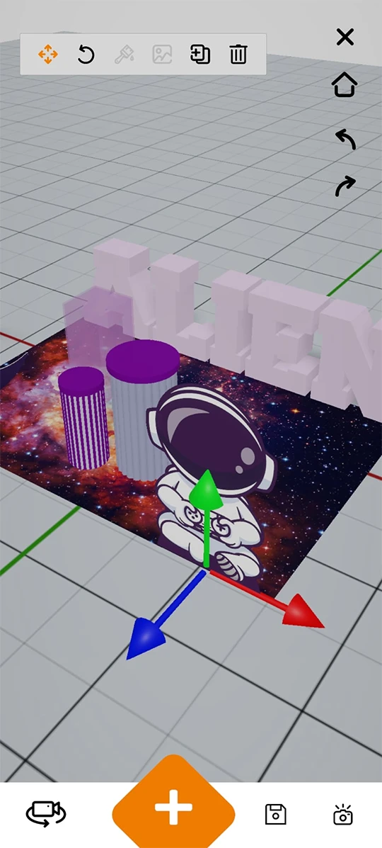BYP3D 3D party planning app