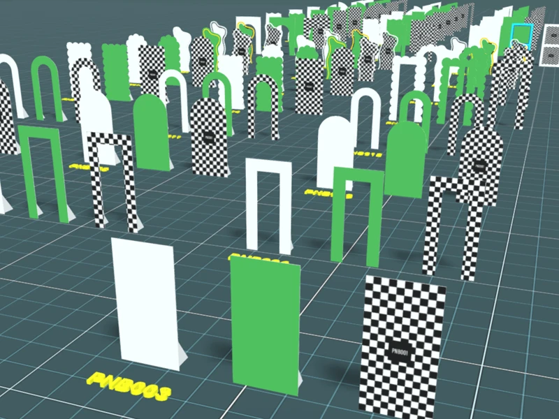 Building a 3D party layout in BYP3D